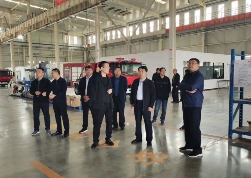 省科技廳調研組到獵鷹安陽制造中心調研科技創(chuàng)新 